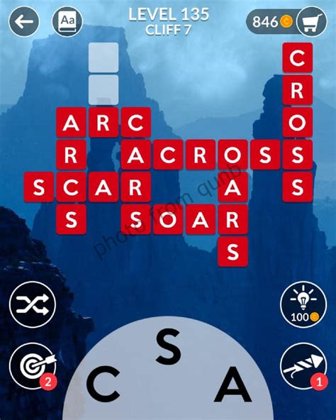 level 135 wordscapes